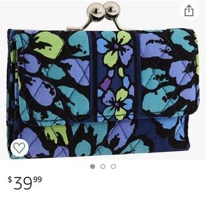 Vera Bradley Kisslock Wallet